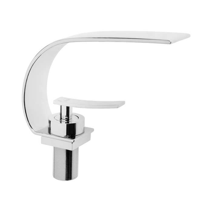 Смеситель для раковины ZEIN Z3807, дизайнерский, однорычажный, картридж 35 мм, хром Смеситель для раковины ZEIN Z3807, дизайнерский, однорычажный, картридж 35 мм, хром