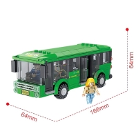 Конструктор Город &laquo;Машинки&raquo;, 221 деталь