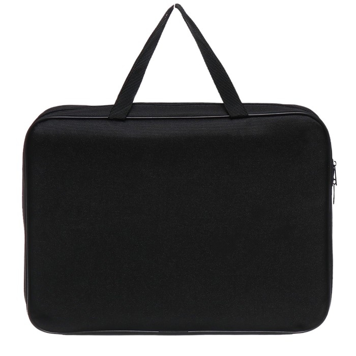 Папка для труда А4, 335 х 260 х 60 мм, с ручками текстиль, ПВХ, Calligrata Папка для труда А4, 335 х 260 х 60 мм, с ручками текстиль, ПВХ, Calligrata "Панда"