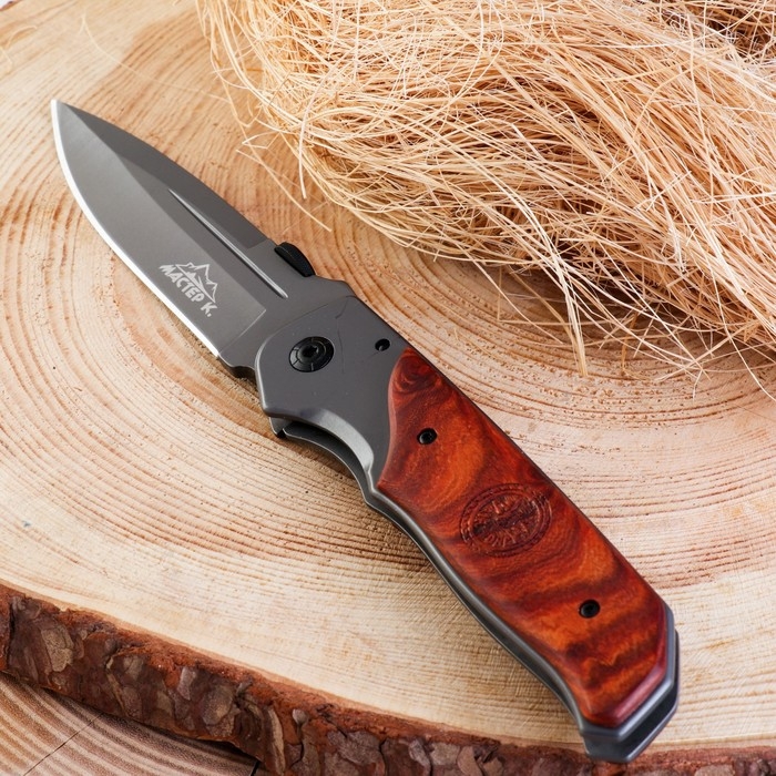 Нож складной Нож складной "Хоркос" 23см, клинок 98мм/2,2, рукоять дерево