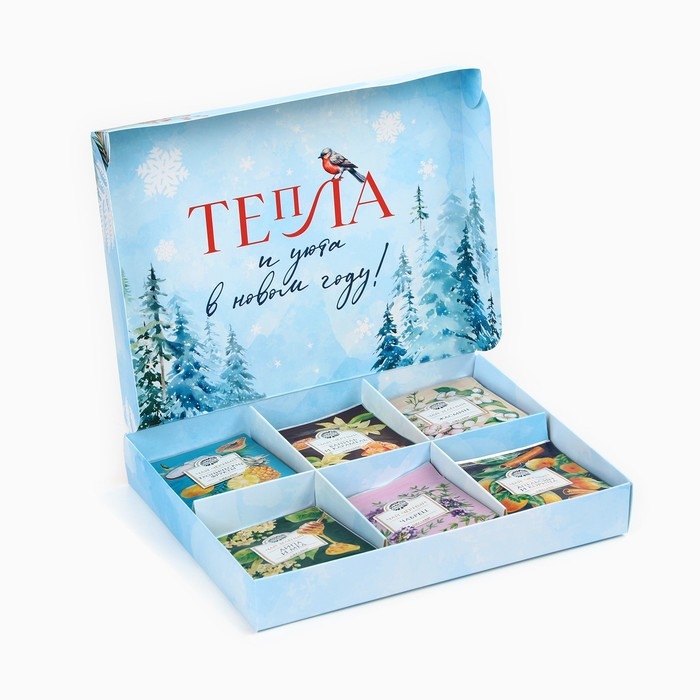 Новый год! Чай черный &laquo;Волшебного Нового года&raquo;, ассорти, 30 шт