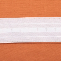 Комплект штор для кухни с подхватами Этель "Kitchen", цвет оранжевый, 150х180 см - 2 шт