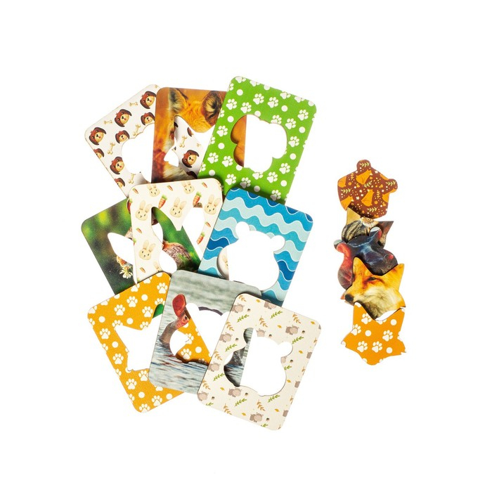 Доски Сегена &laquo;Животные&raquo;, набор 18 шт.