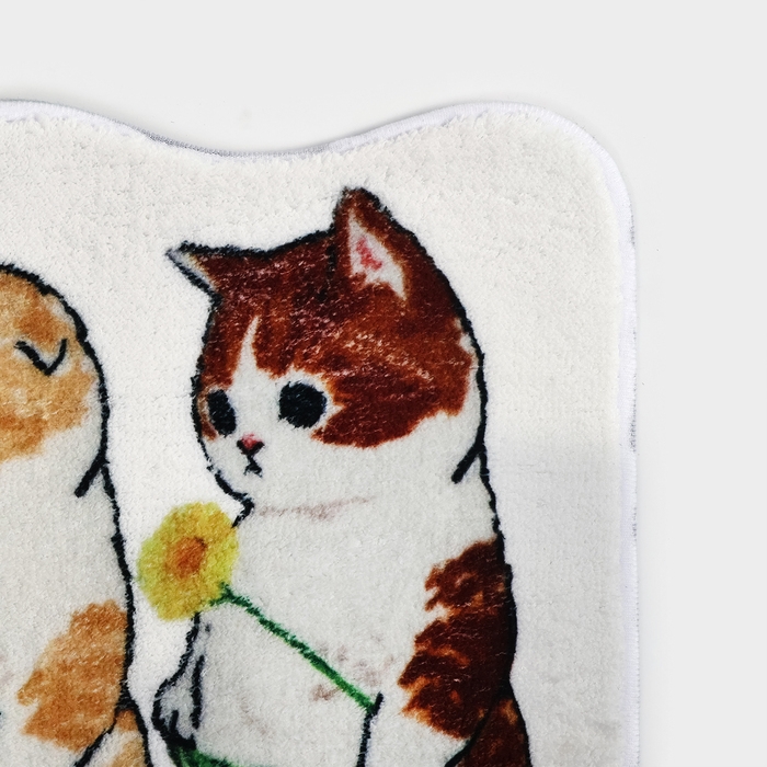 Коврик для дома Доляна «Котята», для детей, 39,5×60,5 см Коврик для дома Доляна «Котята», для детей, 39,5×60,5 см
