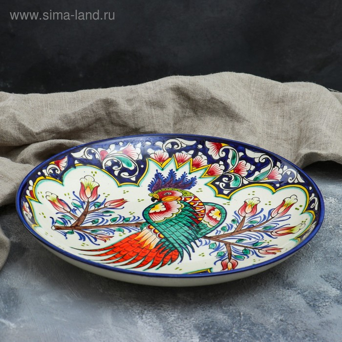 Ляган круглый «Жар-птица», 31 см Ляган круглый «Жар-птица», 31 см