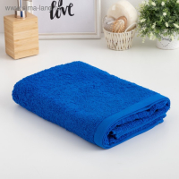 Полотенце махровое Этель «Терри» 70x140 см, электрик Полотенце махровое Этель «Терри» 70x140 см, электрик