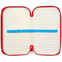 Пенал 2 секции,125х205х40 мм, ламинированный картон, Мстители