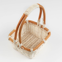 Набор корзин, 3 шт, 27&times;27&times;9/30 см, 23&times;23&times;8/25 см, 20&times;20&times;7/20 см, ротанг