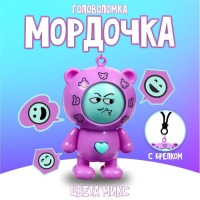 Головоломка «Мордочка», цвета МИКС Головоломка «Мордочка», цвета МИКС