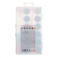 Акварель 12 цветов, ErichKrause ArtBerry, с УФ-защитой, палитра и кисть, пластик, европодвес Акварель 12 цветов, ErichKrause ArtBerry, с УФ-защитой, палитра и кисть, пластик, европодвес