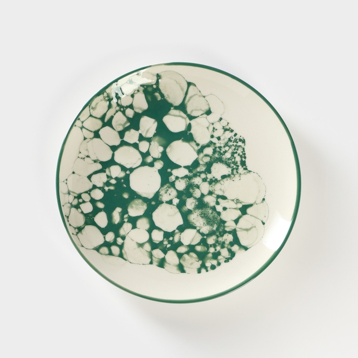 Тарелка керамическая «Пена», d=21 см Тарелка керамическая «Пена», d=21 см