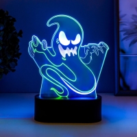 Светильник сенсорный "Привидение" LED USB (90см) от батареек 3xАА черный 14х5,5х18,5 см RISALUX 765 Светильник сенсорный "Привидение" LED USB (90см) от батареек 3xАА черный 14х5,5х18,5 см RISALUX 765