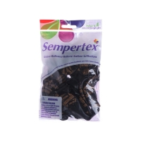 Воздушный шар латексный 12" &laquo;Атмосферненько&raquo;, пастель, цвет чёрный, 15 шт.