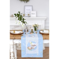 Дорожка на стол &laquo;Пасхальные радости&raquo; 40х146 см, 100% хл, саржа 190 гр/м2