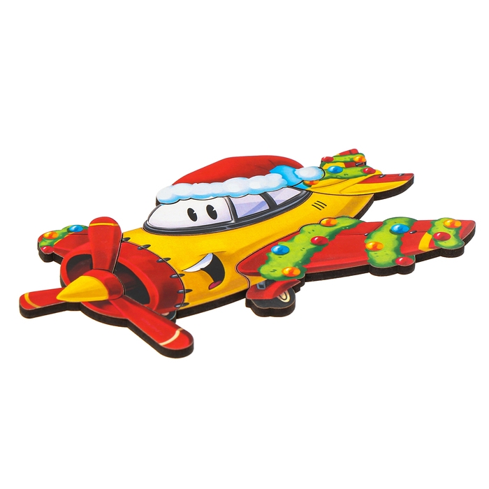 Головоломка деревянная на новый год «Новый год! Самолёт с подарками» Головоломка деревянная на новый год «Новый год! Самолёт с подарками»