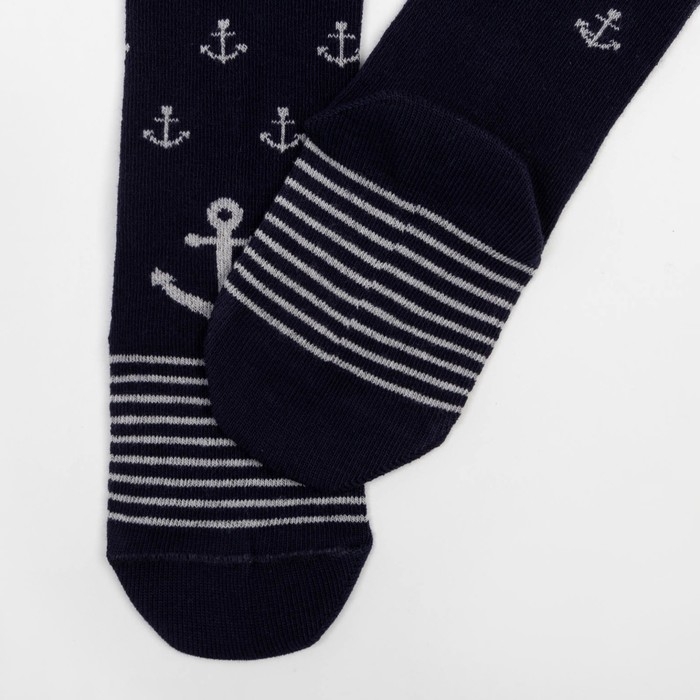 Колготки детские KAFTAN "Якоря" 116-122 см, синий