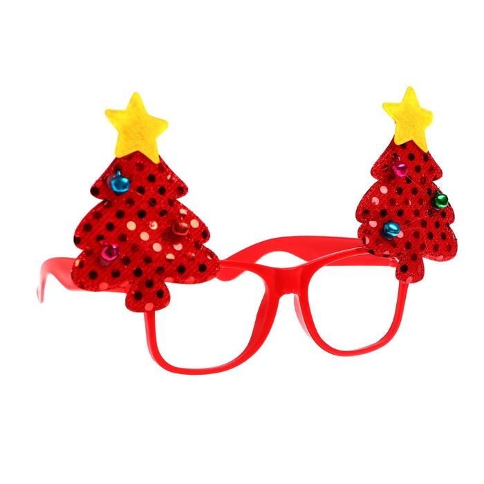 Карнавальные очки &laquo;Ёлочка&raquo;