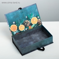 Коробка‒книга &laquo;Тепла и подарков в Новом году&raquo;, 20 х 12.5 х 5 см, Новый год