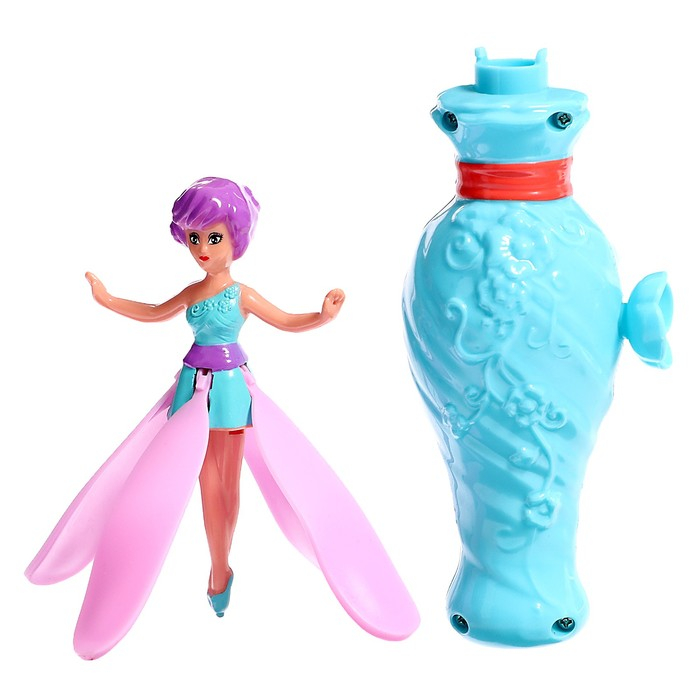 Кукла-юла летающая и парящая &laquo;Принцесса&raquo;, 2 в 1, на заводном механизме