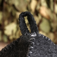 Новый год. Шапка для бани с вышивкой "Пусть весь год везет" Новый год. Шапка для бани с вышивкой "Пусть весь год везет"