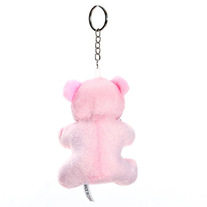 Брелок «Мишка с цветами», цвета МИКС Брелок «Мишка с цветами», цвета МИКС