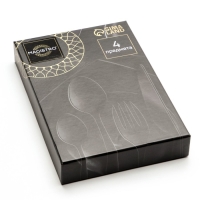 Набор столовых приборов из нержавеющей стали Magistro &laquo;Классик фри&raquo;, 4 предмета, цвет серебряный