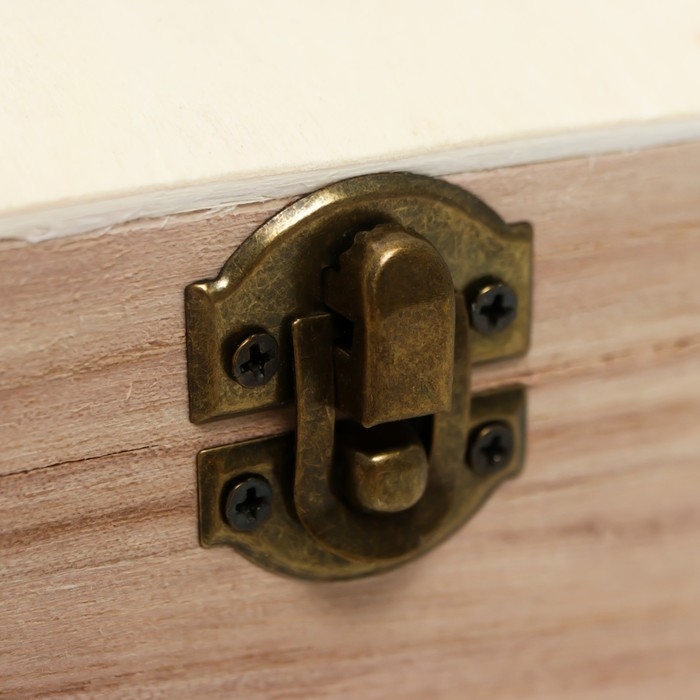 Шкатулка дерево для росписи Шкатулка дерево для росписи "Сундучок" 8х8х12 см