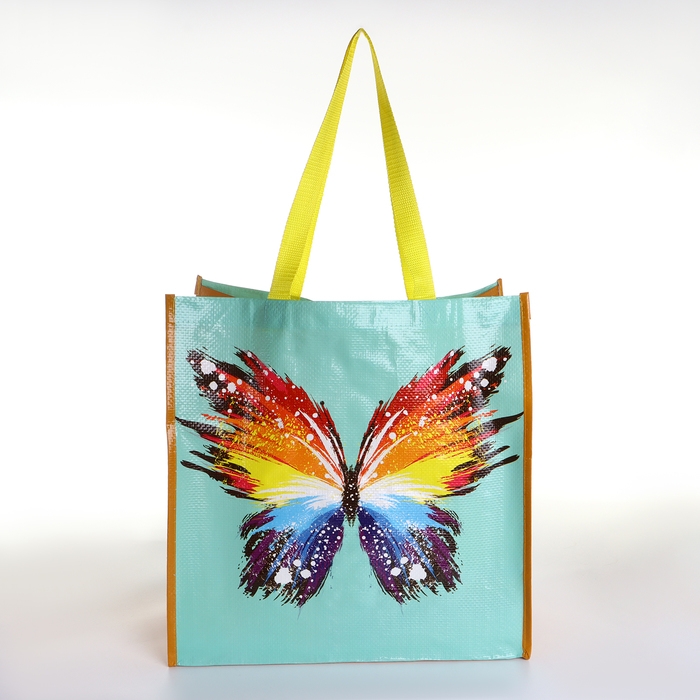 Сумка хозяйственная без застёжки, цвет разноцветный