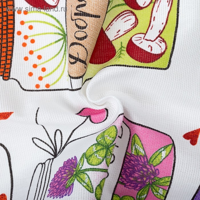 Полотенце кухонное &laquo;Любовь, теплота&raquo;, нежность 34*60 см