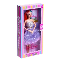 Кукла-модель шарнирная &laquo;Кира&raquo; в платье, с аксессуарами, МИКС