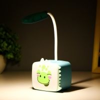 Настольная лампа "Динозаврик" LED 3Вт USB АКБ МИКС 5,5х8х29 см RISALUX Настольная лампа "Динозаврик" LED 3Вт USB АКБ МИКС 5,5х8х29 см RISALUX