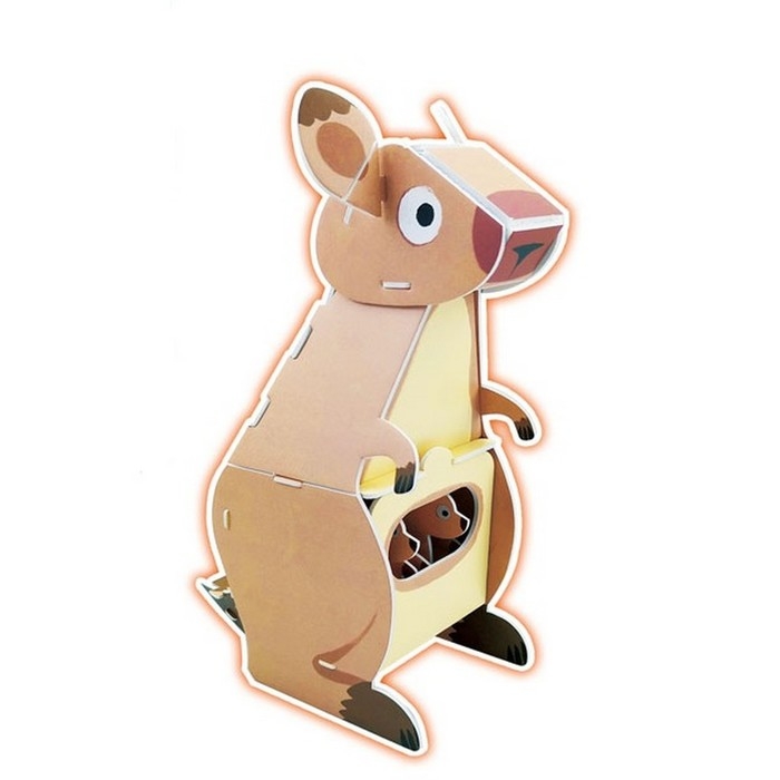 Набор для творчества создние 3D фигурки &laquo;Кенгуру&raquo;