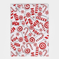 Пакет подарочный новогодний ламинированный &laquo;Сладости&raquo;, L 28 х 38 х 9 см