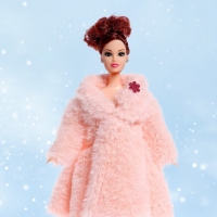 Кукла-модель &laquo;Инна&raquo; в шубе, цвет розовый