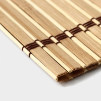 Салфетка сервировочная на стол «Свежая соломка», 41,5×30 см, цвет бежевый Салфетка сервировочная на стол «Свежая соломка», 41,5×30 см, цвет бежевый