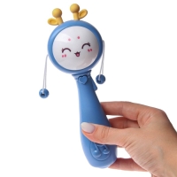 Погремушка &laquo;Барабанчик&raquo;, музыкальная, цвет МИКС, Крошка Я