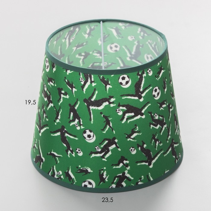 Абажур универсальный Абажур универсальный "Футбол" Е27/Е14 24х24х19см