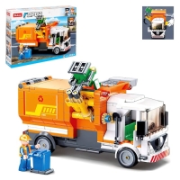 Конструктор Город &laquo;Мусоровоз с боковой загрузкой&raquo;, 326 деталей