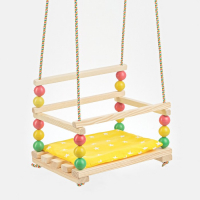 Подвесное кресло для игровой площадки с мягкой сидушкой, "Ветерок", сиденье 34х28 см