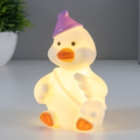 Ночник "Утя" LED 1Вт 3х LR44 белый 8х4,4х12см RISALUX Ночник "Утя" LED 1Вт 3х LR44 белый 8х4,4х12см RISALUX