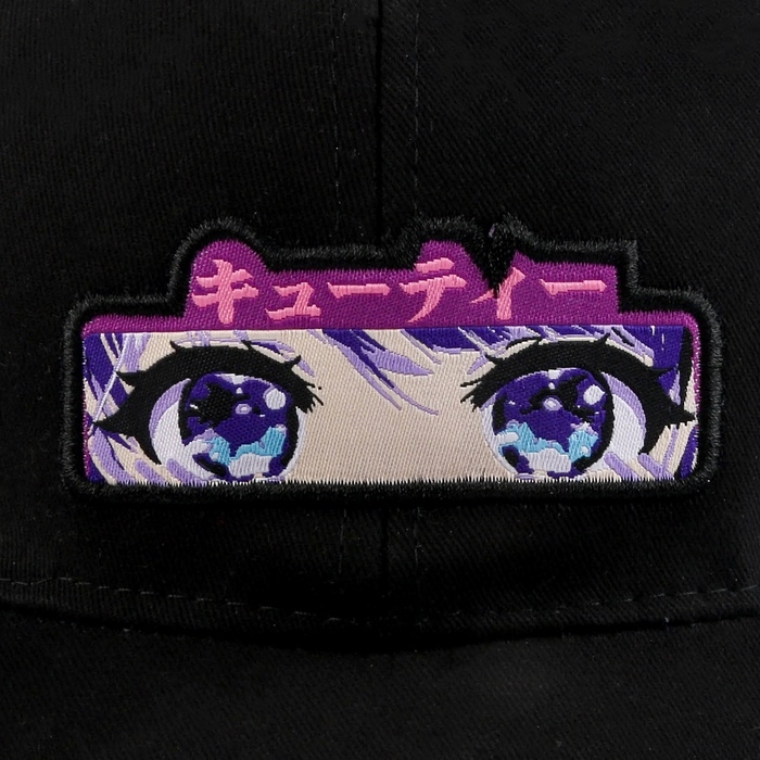 Кепка детская для девочки &laquo;Глаза&raquo;,аниме, р-р 52-54, 5-7 лет