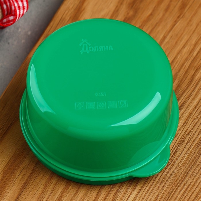 Ланч - бокс круглый &laquo;Здоровый перекус&raquo;, 150 мл