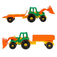 Трактор «Иван», бульдозер с бортовым прицепом, фермерский Трактор «Иван», бульдозер с бортовым прицепом, фермерский