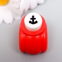 Дырокол фигурный "Якорь" d=0,8 см МИКС 3х2,5х2,5 см Дырокол фигурный "Якорь" d=0,8 см МИКС 3х2,5х2,5 см