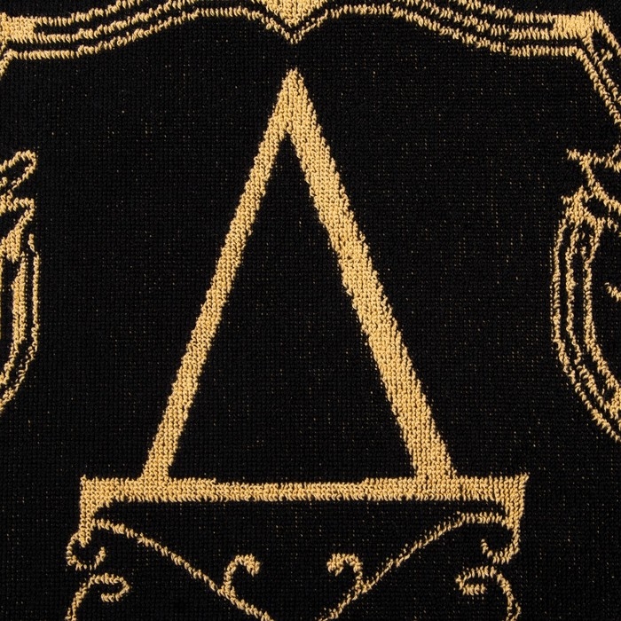 Полотенце именное махровое Этель "Дмитрий" чёрный, 50х90см, 100% хлопок, 420гр/м2