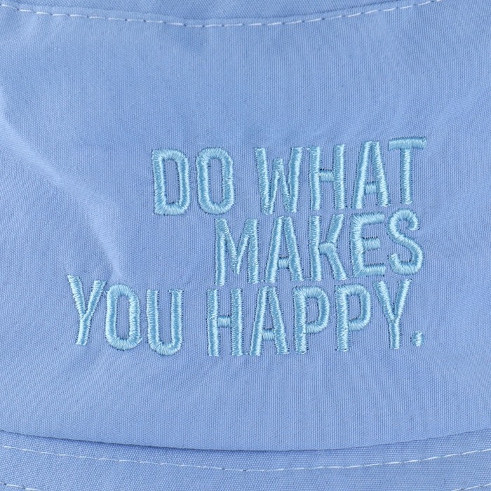 Панама Happy, цвет голубой, р-р 56 Панама Happy, цвет голубой, р-р 56