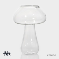 Бокал из стекла Magistro универсальный «Гриб», 200 мл Бокал из стекла Magistro универсальный «Гриб», 200 мл