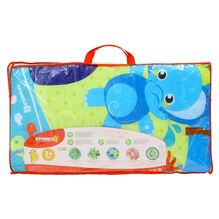Игровой коврик для детей &laquo;Манеж&raquo;, диаметр 85 см, виды МИКС, Крошка Я