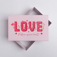 Набор коробок 6 в 1, упаковка подарочная, &laquo;Love&raquo;, 20 х 12.5 х 7.5 ‒ 32.5 х 20 х 12.5 см