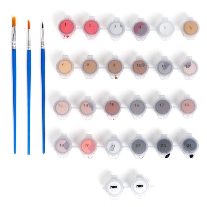 Картина по номерам на холсте с подрамником &laquo;Близняшки-танцовщицы&raquo;&lrm;, 40 х 50 см